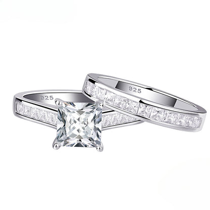 2 Pieces Classic Wedding Rings