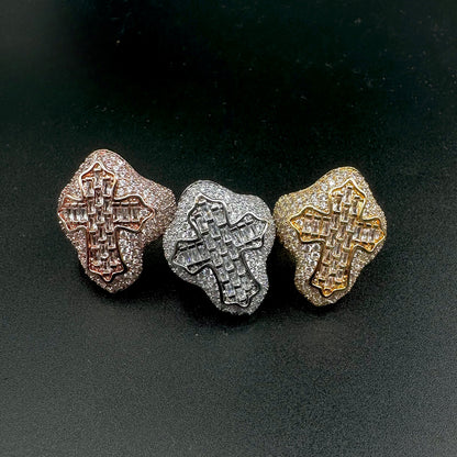 Cross Finger Ring