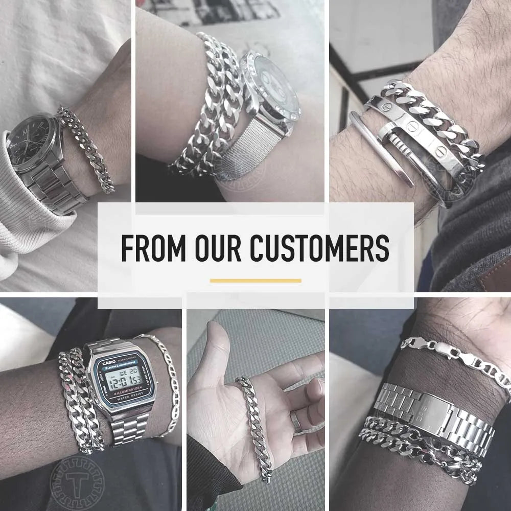 3-11mm Men's Bracelets