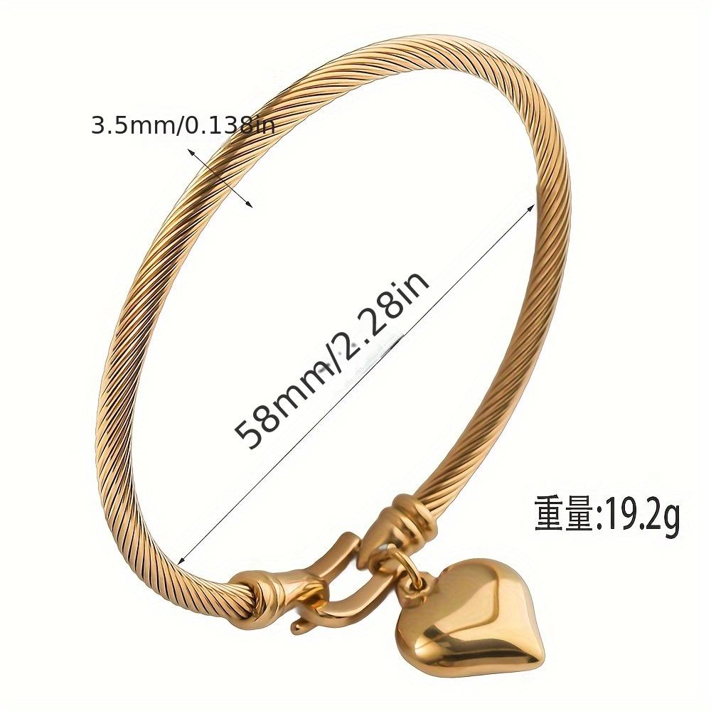 Stainless Steel Elastic Love Bracelet