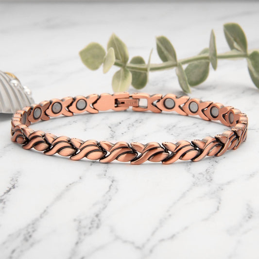 Copper magnetic bracelet