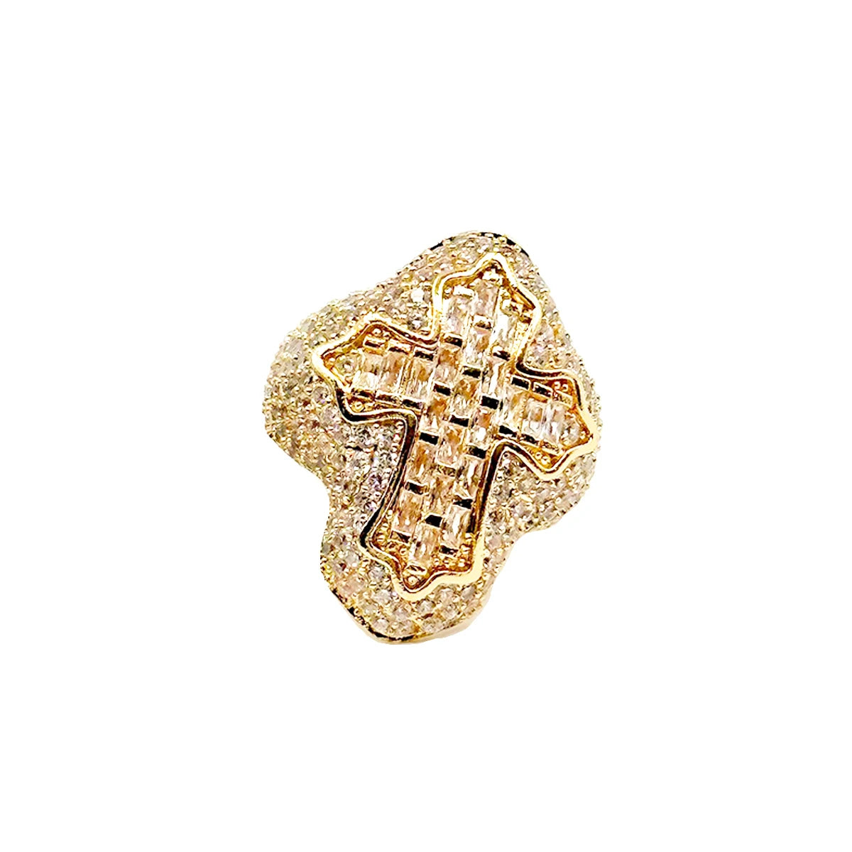 Cross Finger Ring