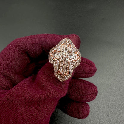 Cross Finger Ring