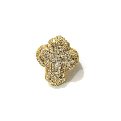 Aokaishen Cross Finger Ring