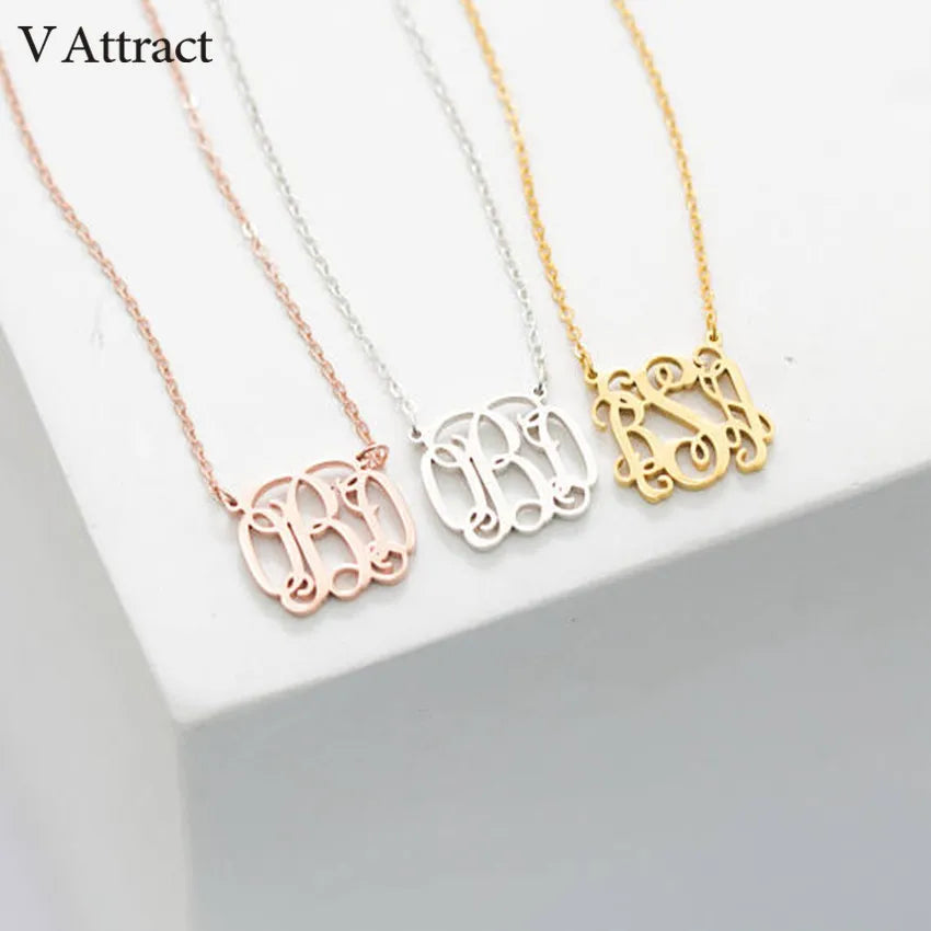 ized Monogram Necklace