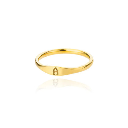 Simple 26 English Letters Ring