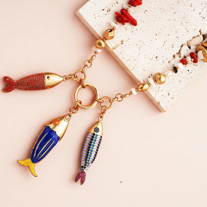 Marine Fish Fashion Choker Necklace