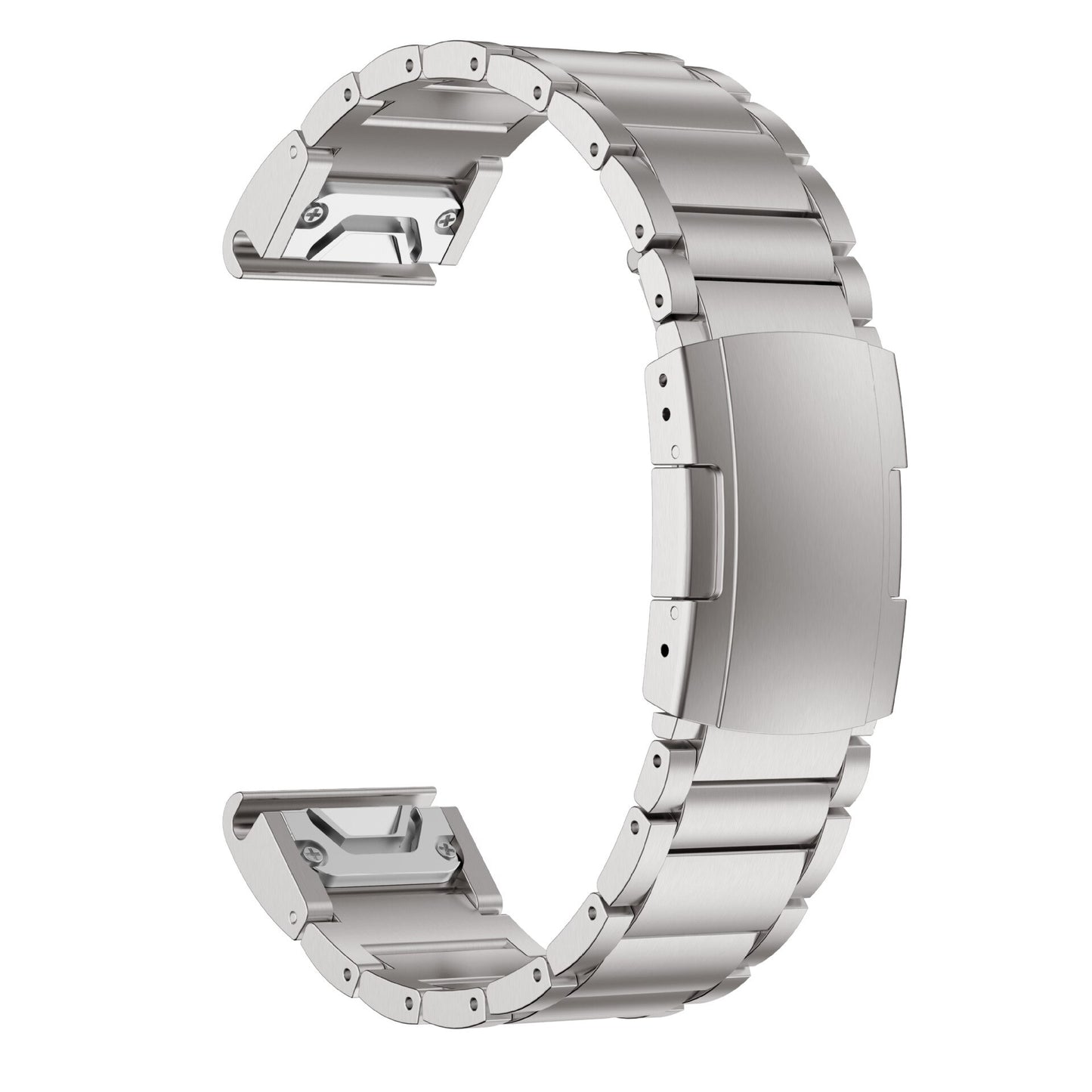 Buckle Titanium Three-bead Band