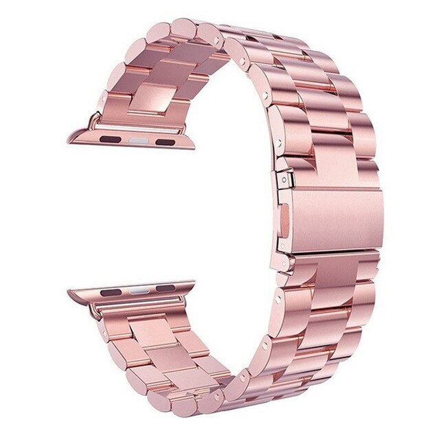 Three-bead Stainless Steel Strap