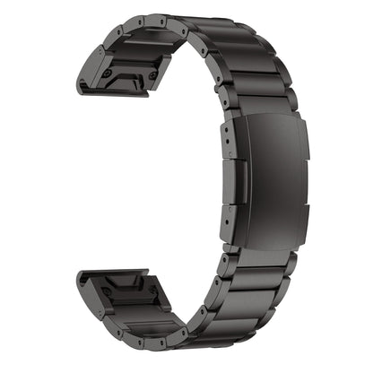 Buckle Titanium Three-bead Band