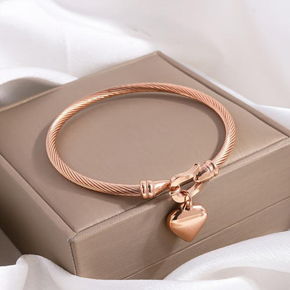 Stainless Steel Elastic Love Bracelet